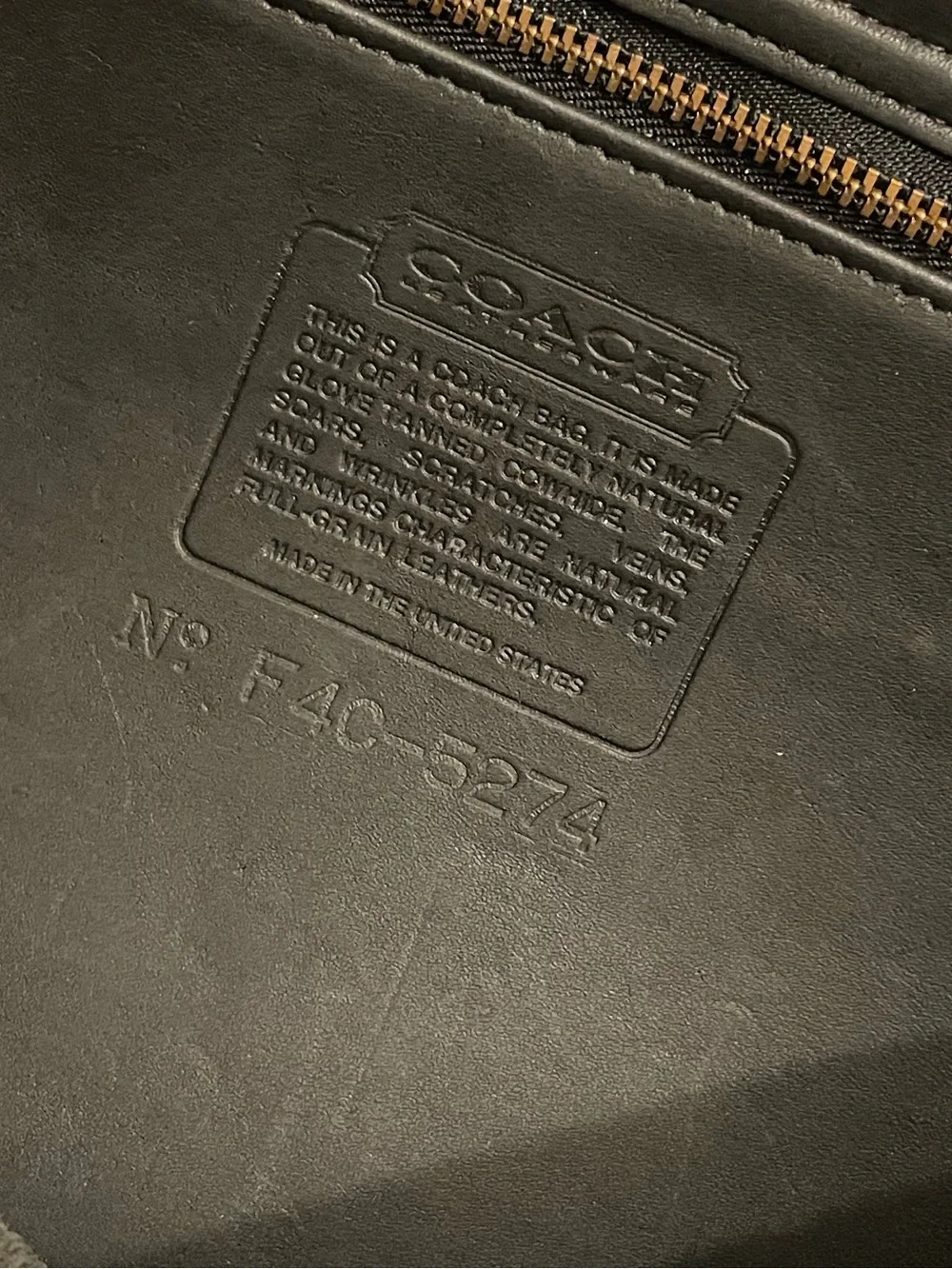 Vintage Y2K Coach Essex Black Leather Briefcase - Double Turnlock